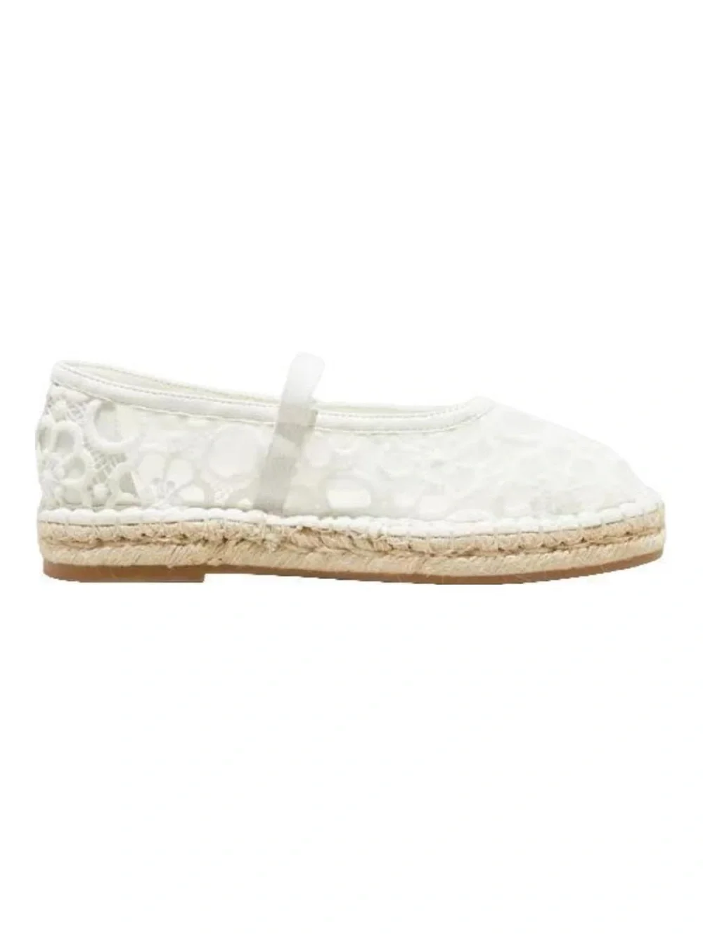 Celia Floral Lace Espadrilles •Size 8•